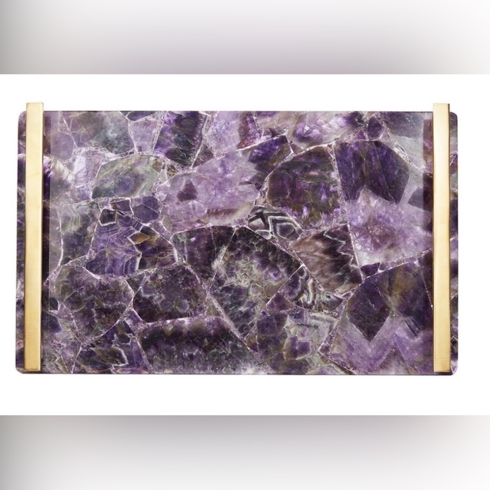 Kendra Scott amethyst tray - like new condition!!